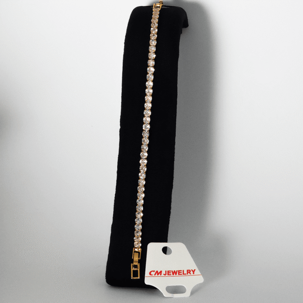 دستبند نگین‌کاری کامل cm jewelry مدل 21 - Image 3