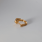گوشواره میخی طرح قلب ژوپینگ مدل 23 - Image 4