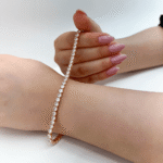 دستبند نگین‌کاری کامل cm jewelry مدل 21 - Image 2