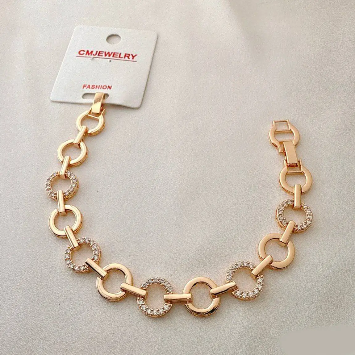 Circular CM bracelet model 123 دستبند حلقهای CM مدل 123